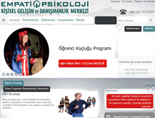 Tablet Screenshot of empatipsikoloji.com